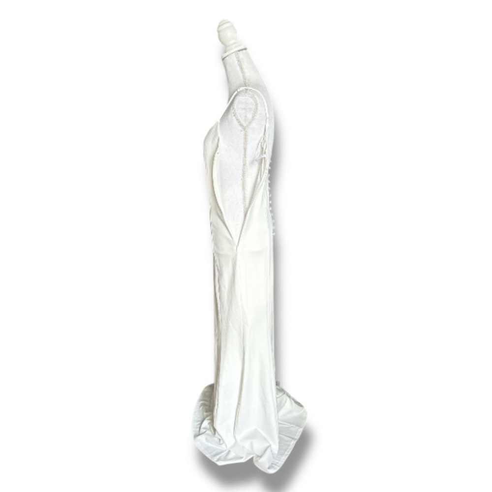 Elegant White Spaghetti Strap Dress Size Small NWOT - Picture 5 of 7